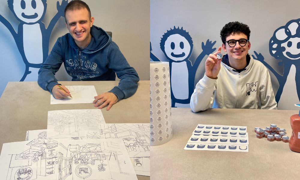 Matteo e Lollo, la storia dei due ragazzi con autismo che lavorano nel nostro laboratorio orafo