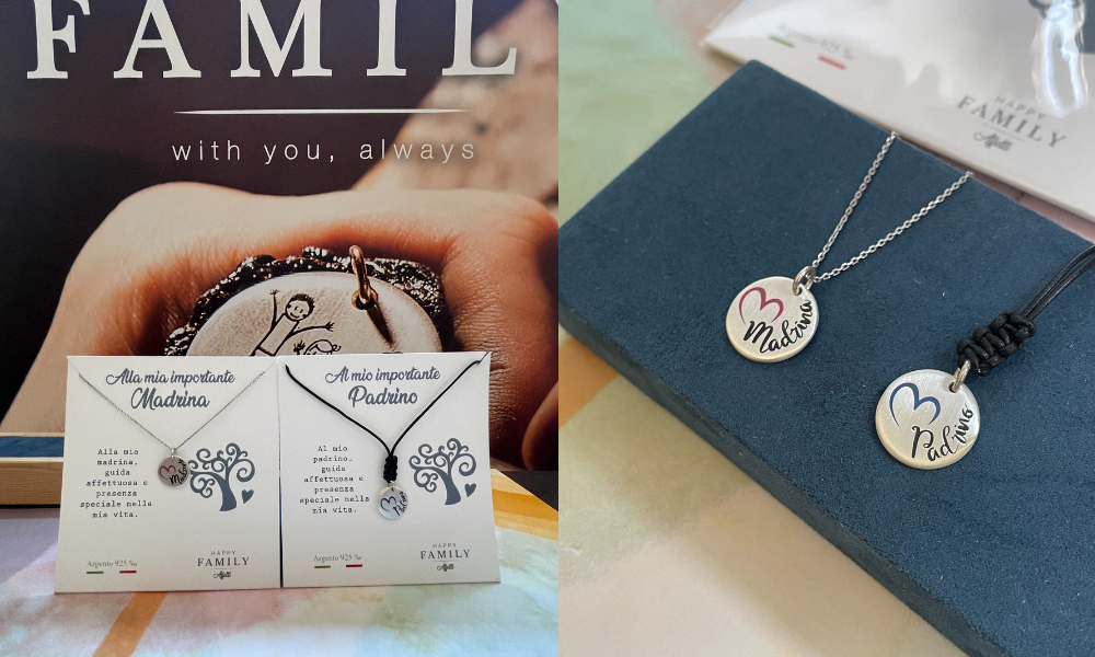 Idee regalo per comunione e cresima: i Gioielli Personalizzati Happy Family!