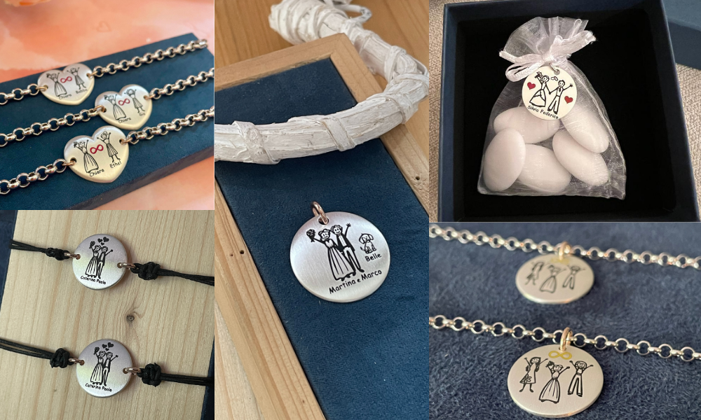Happy Family: i gioielli personalizzati perfetti come idea regalo per testimoni e damigelle