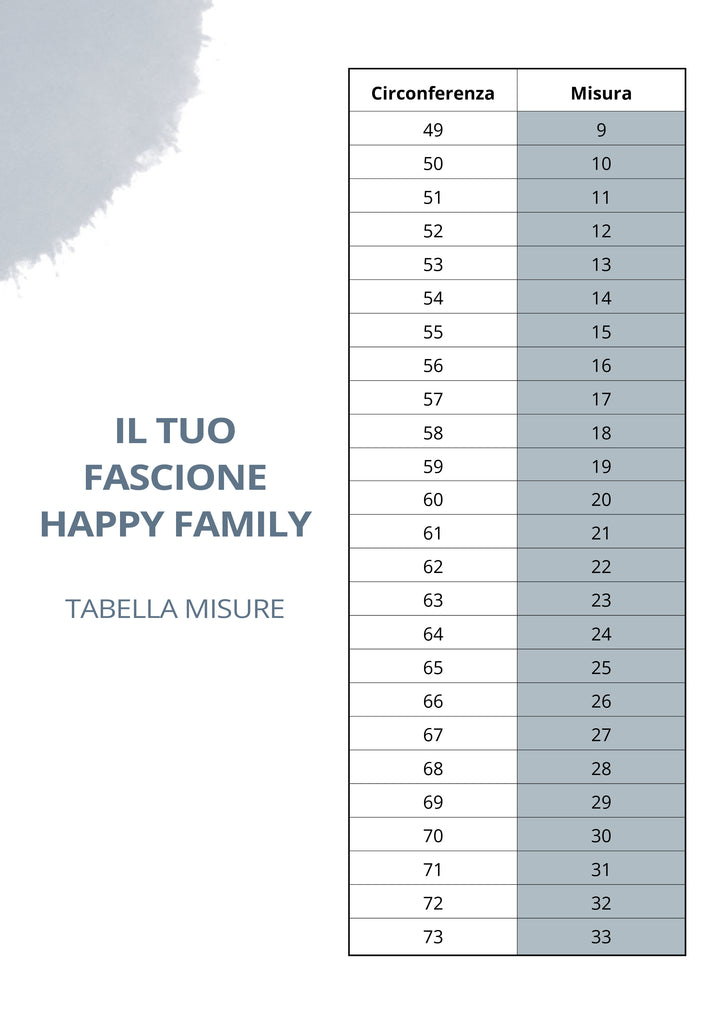 Anello Fascione in argento 925‰ personalizzato Tabella Misure
