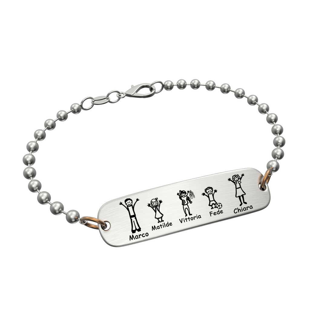 Bracciale Nome Bimbo – My Mō Gioielli Bracciale Nome Bimbo – My Mō Gioielli